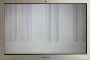 MacBook Air with bad LCD panel